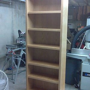 my first bookcase