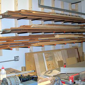 Shop lumber Rack