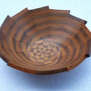 Spiral Walnut and Cherry