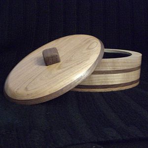 Scroll Saw Oval Bowl