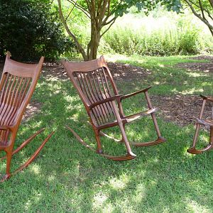 Rocking Chair Photo Shoot