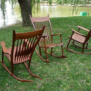 Rocking Chair Photo Shoot