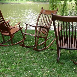 Rocking Chair Photo Shoot
