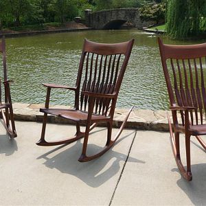Rocking Chair Photo Shoot