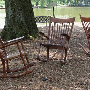 Rocking Chair Photo Shoot