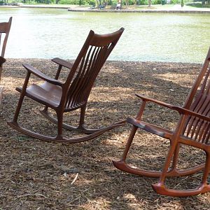Rocking Chair Photo Shoot