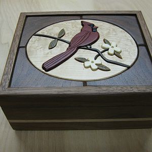 Cardinal Jewelry box