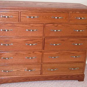 Red Oak Dresser