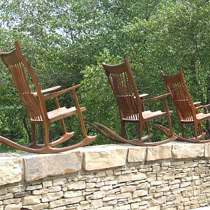 Maloof-Inspired Rockers on Bridge
