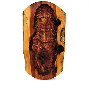 CNC Carved Native American