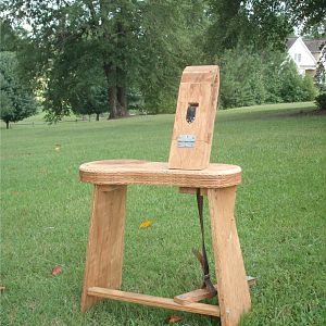 Leather stiching horse