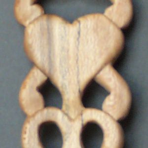 Celtic Love Spoon in QS Sycamore