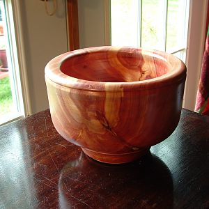 Cedar bowl 1
