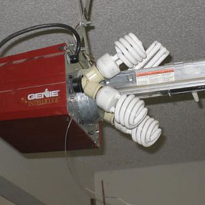 Double 100 Watt CFLs in a 60Watt Socket