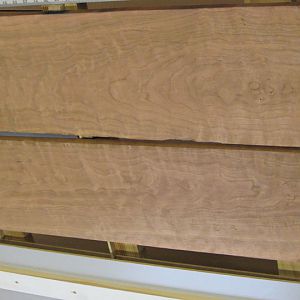 Curly cherry top boards