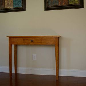 cherry hall table