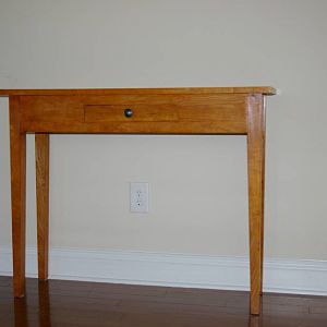 cherry hall table