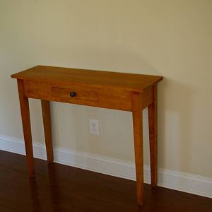 cherry hall table