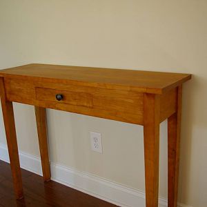 cherry hall table