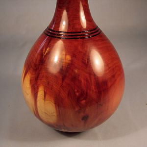 Tall Cedar Hollow Vase