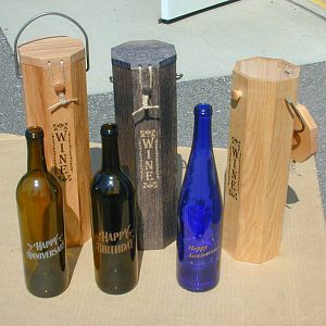 Wine Bottles & Tote
