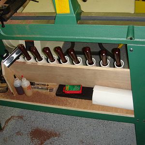 HF Lathe Shelf