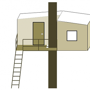 Tree House Design sketch