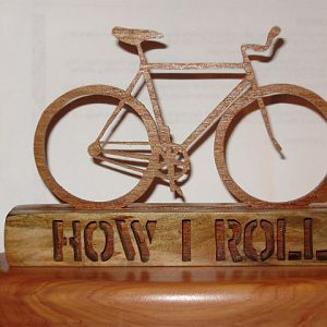 Scrollsaw Bicycle from Sawduster