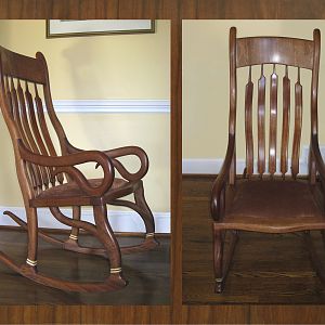 Sapele Rocker