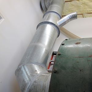 The main riser installed