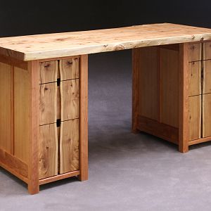 Elm and Cherry Desk