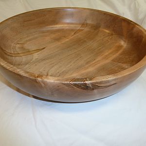 Large Ambrosia Maple Bowl