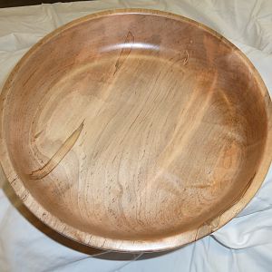 Large Ambrosia Maple Bowl