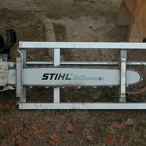 Saw with 25" bar
