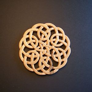 Celtic knot trivet a