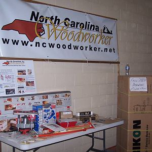NC Woodworker Banner and 2010 Fall Drawing Prizes