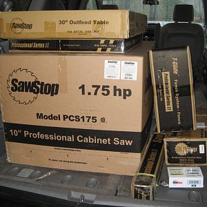 SawStop unboxing 1
