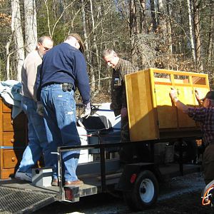 Another day of helping Mike Davis move