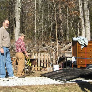 Another day of helping Mike Davis move