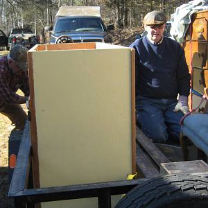 Another day of helping Mike Davis move