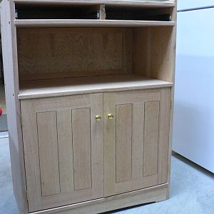 Oak Tool Cabinet (Doors2)