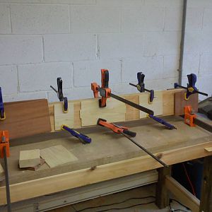 cypress coffee table