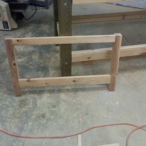 cypress coffee table