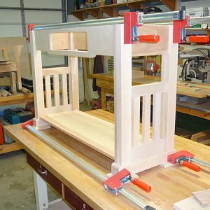 Mission sofa table