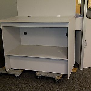 melamine computer stands