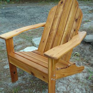 Adirondack chair sample