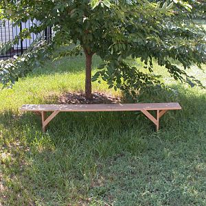 Shaker style bench