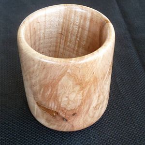 Curly, Ambrosia, Burled Maple Cup