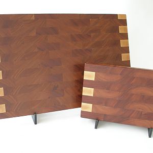Mahogany/Hard Maple Matched Set Cutting Boards