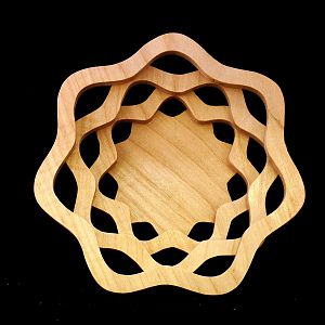 Curly Maple basket